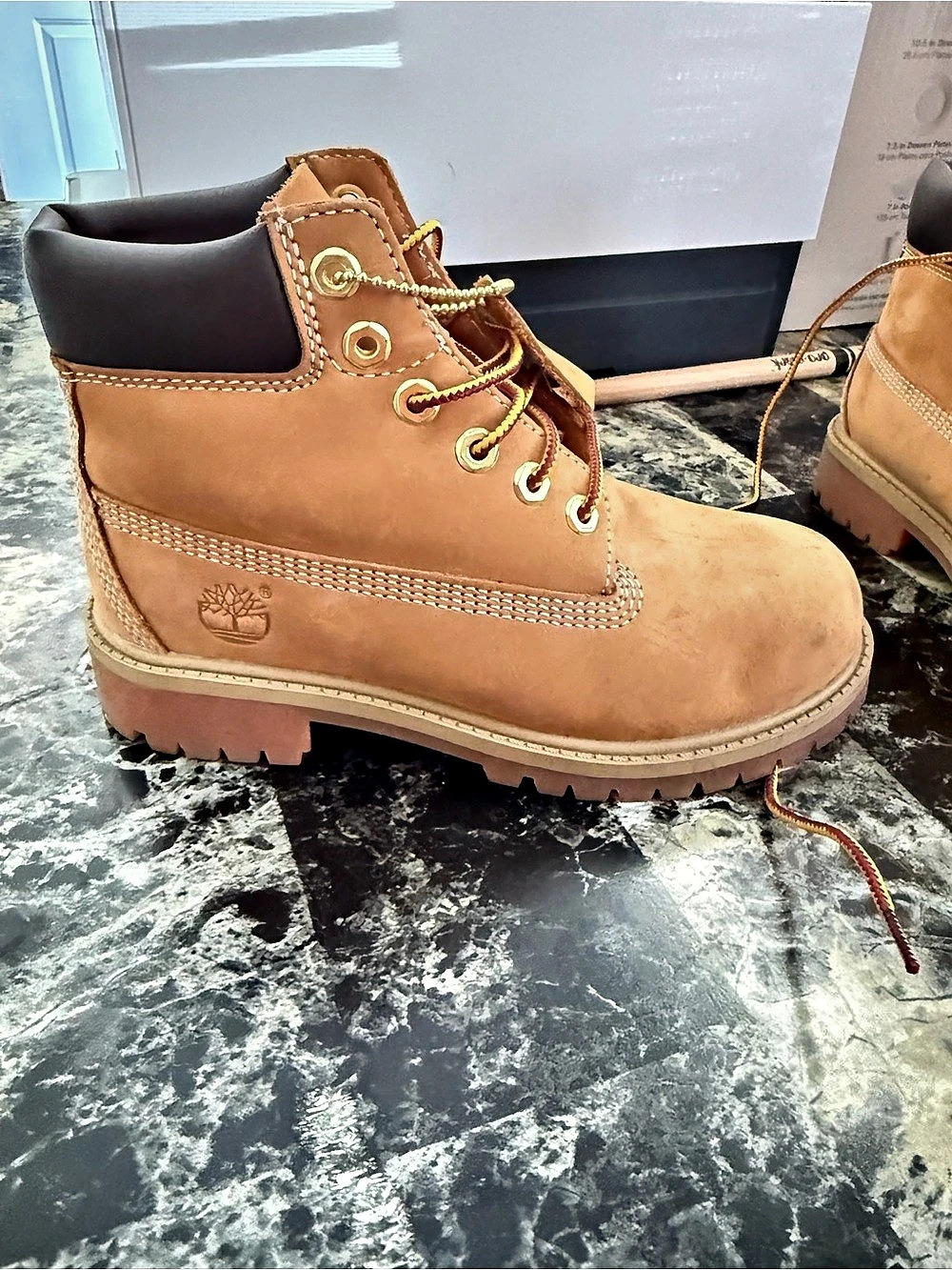 Timberland Waterproof 6-Inch Boots in Brown Like New